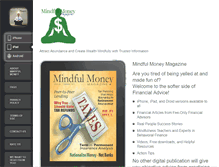 Tablet Screenshot of mindfulmoneymag.com